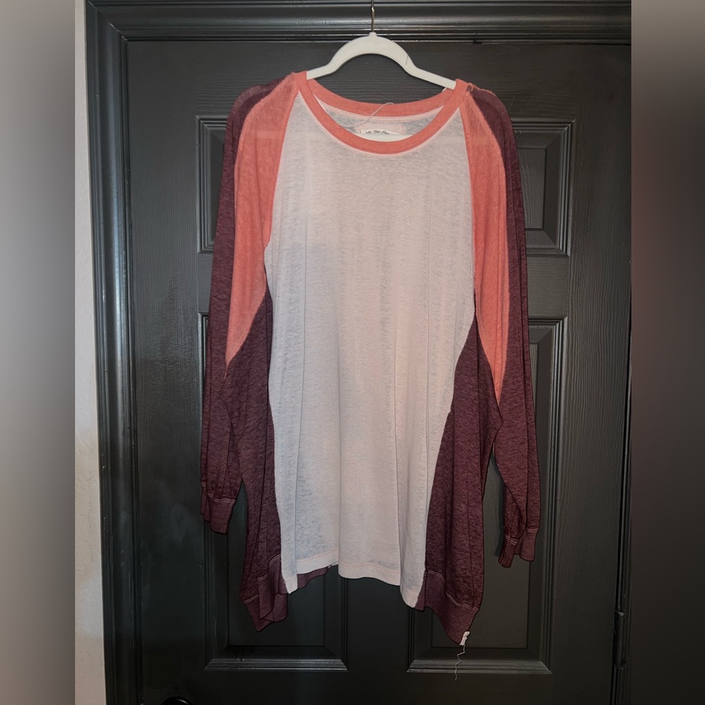 Free People Colorblock Tunic